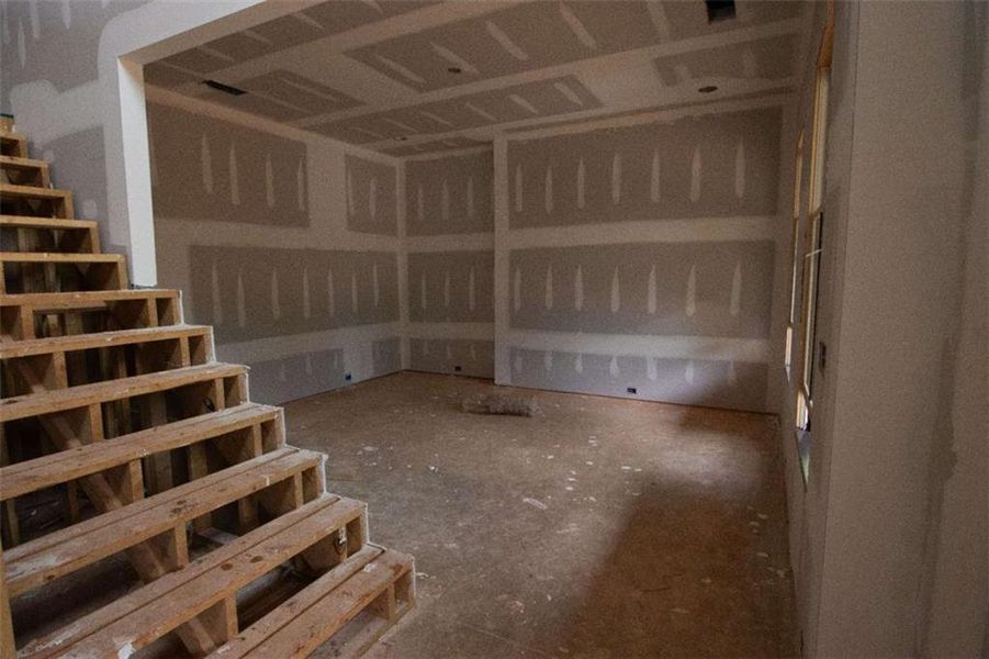 In-progress construction of a new home in , Monroe, GA (Image 21).