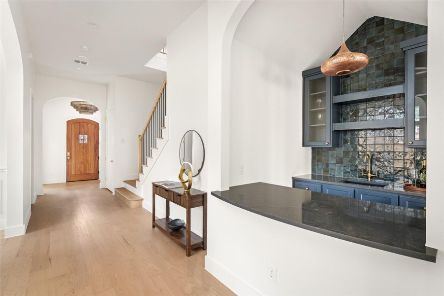 Furnished interior view inside a new home in , Houston (Image 38).