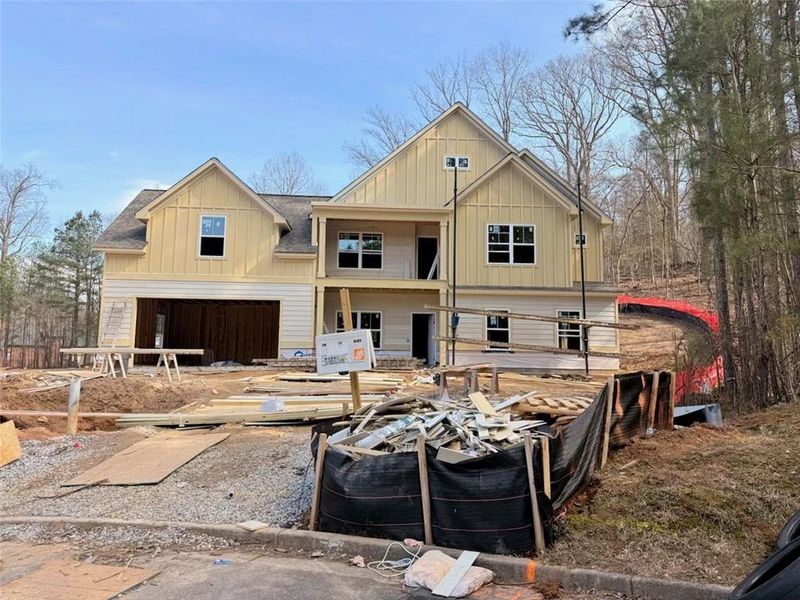 In-progress construction of a new home in , Atlanta, GA (Image 24). In-progress construction of a new home in , Atlanta, GA (Image 24).