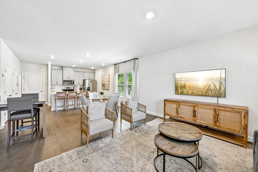 Furnished interior view inside a new home in Crossrail Station, Mooresville (Image 5).