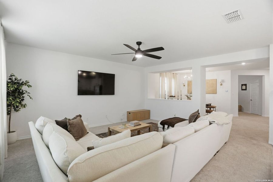 Furnished interior view inside a new home in , San Antonio (Image 13).