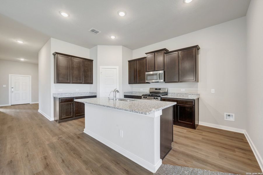 Furnished interior view inside a new home in Winding Brook, San Antonio (Image 15).