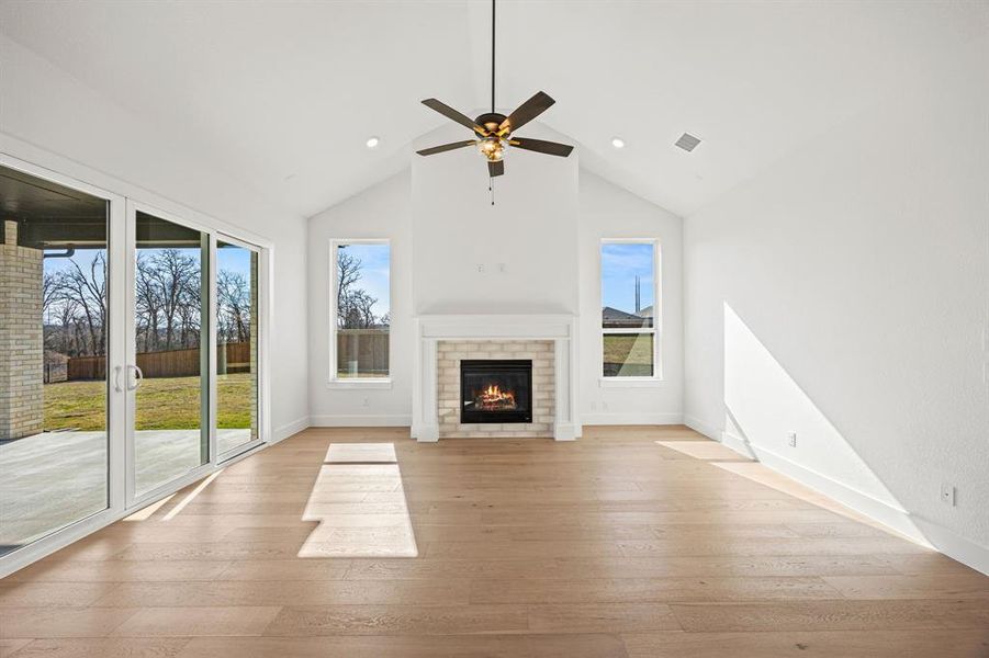 Spacious, unfurnished interior of a new home in Chatham Reserve, Providence Village (Image 20).