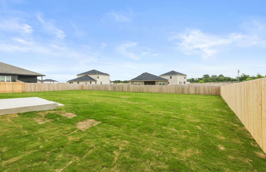 Exterior details and patio area of a home in County View, Temple (Image 23).