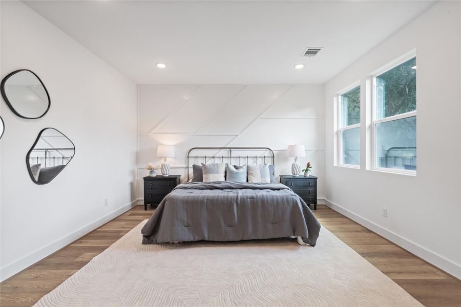 Furnished interior view inside a new home in , Houston (Image 29). Furnished interior view inside a new home in , Houston (Image 29).