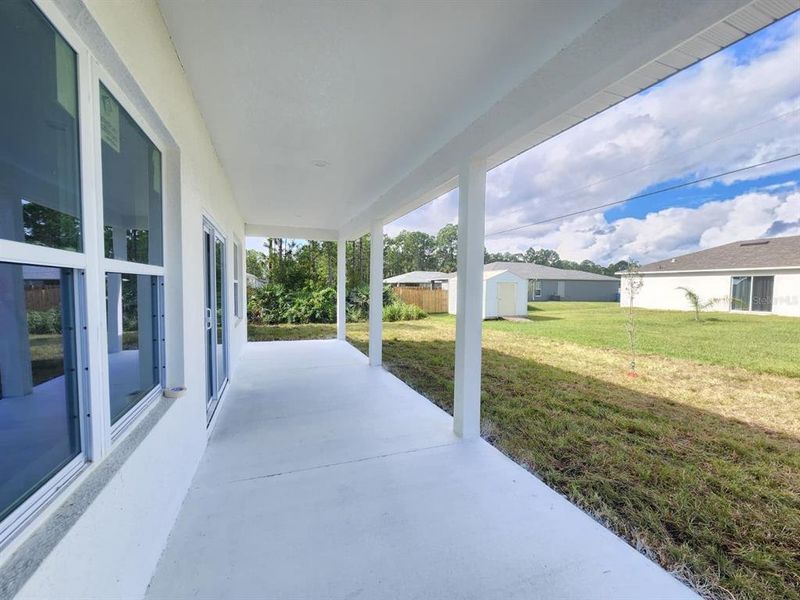Exterior details and patio area of a home in , Palm Bay (Image 3). Exterior details and patio area of a home in , Palm Bay (Image 3).