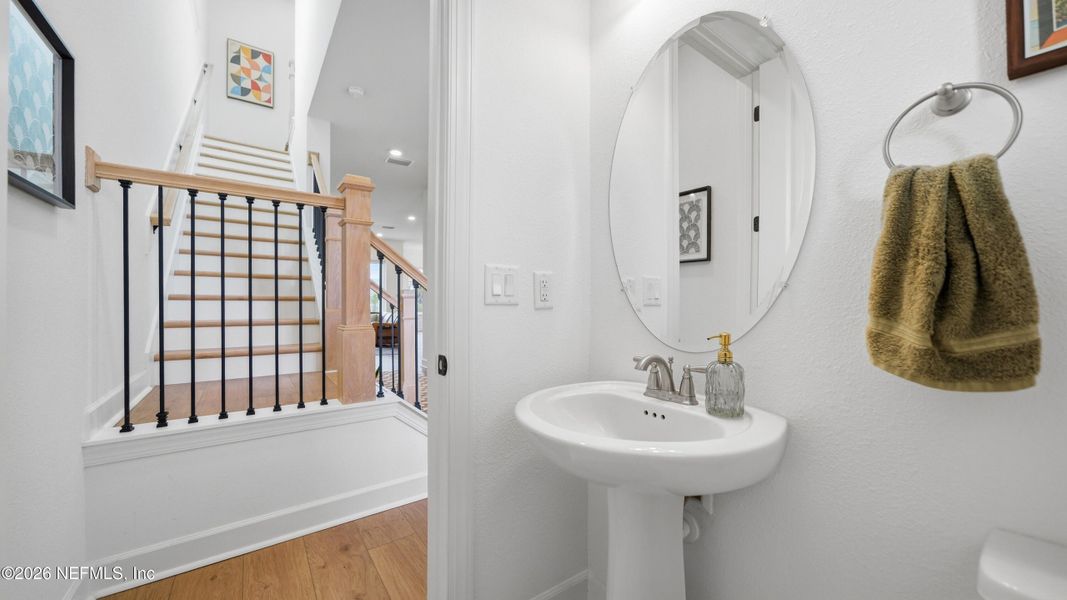 Furnished interior view inside a new home in Seven Pines 40' Front Entry, Jacksonville (Image 42).