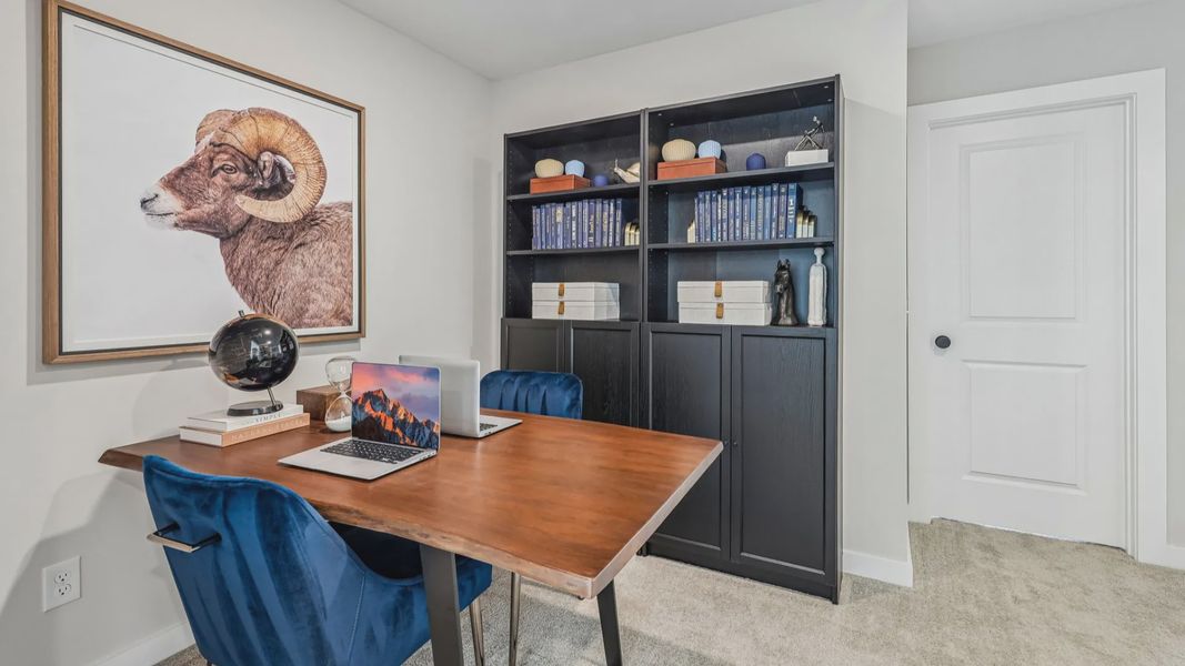 Loft area with access to bedrooms