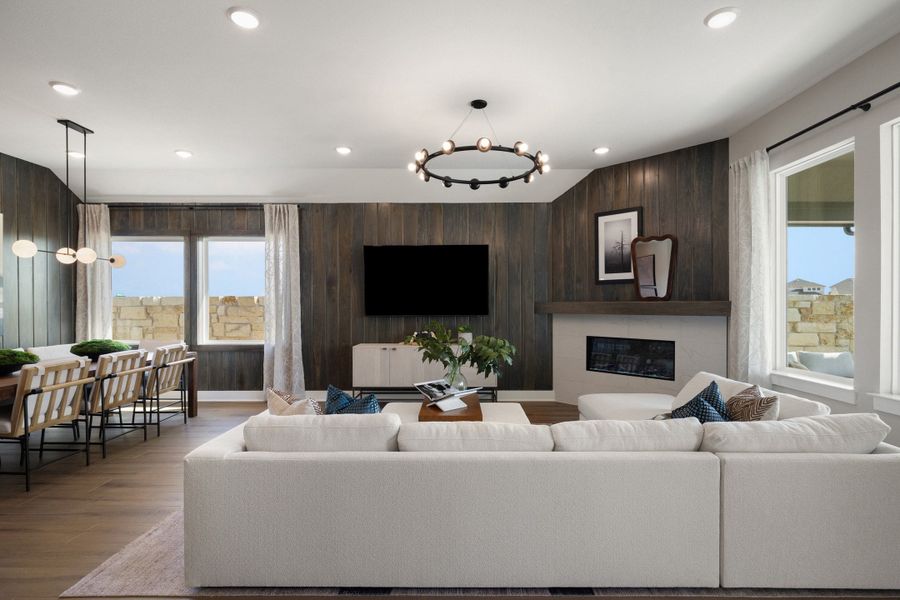 Furnished interior view inside a new home in Park Central, Georgetown (Image 15). Furnished interior view inside a new home in Park Central, Georgetown (Image 15).
