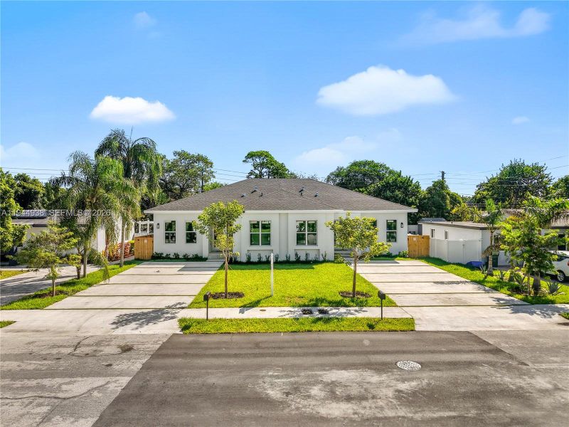 Front exterior of a new home in , Fort Lauderdale, FL, highlighting curb appeal (Image 26).