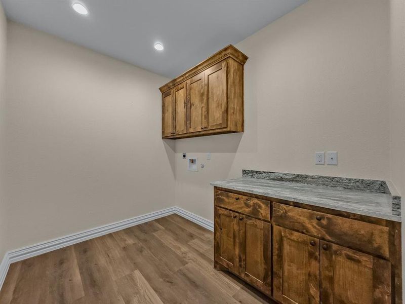 Furnished interior view inside a new home in , Ector (Image 12).