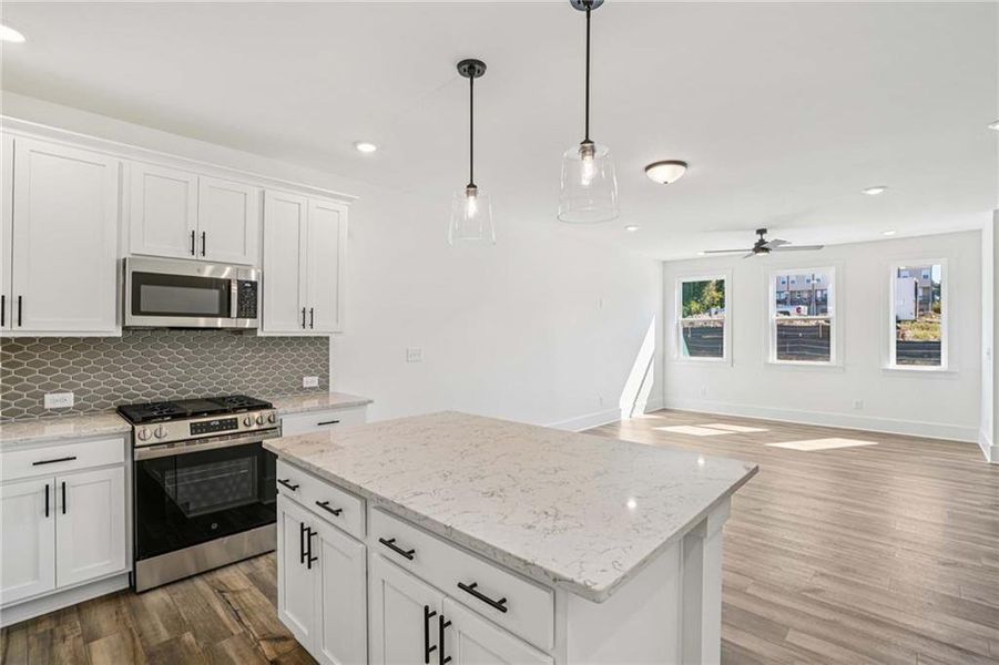 Furnished interior view inside a new home in Park Vue, Atlanta (Image 9).