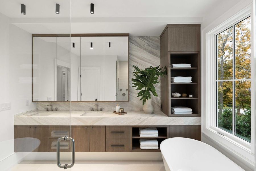 Furnished interior view inside a new home in , Mount Pleasant (Image 14).