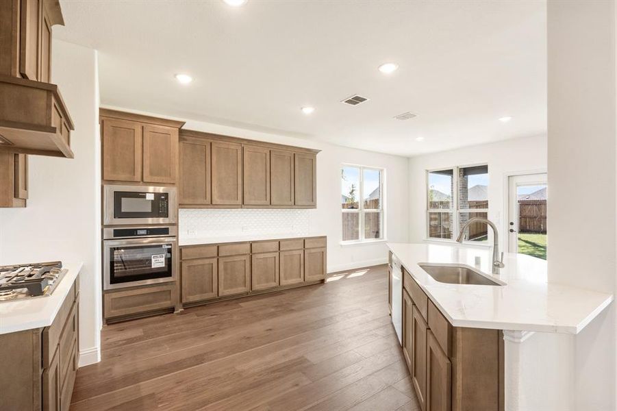Furnished interior view inside a new home in Bear Creek Classic 60, Lavon (Image 11). Furnished interior view inside a new home in Bear Creek Classic 60, Lavon (Image 11).