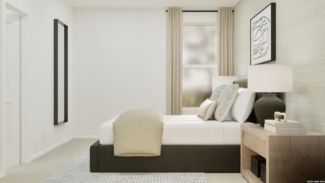 Furnished interior view inside a new home in Stone Garden, Elmendorf (Image 24).