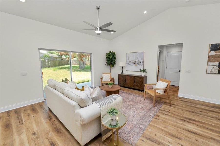 Furnished interior view inside a new home in , Eagle Lake (Image 8).