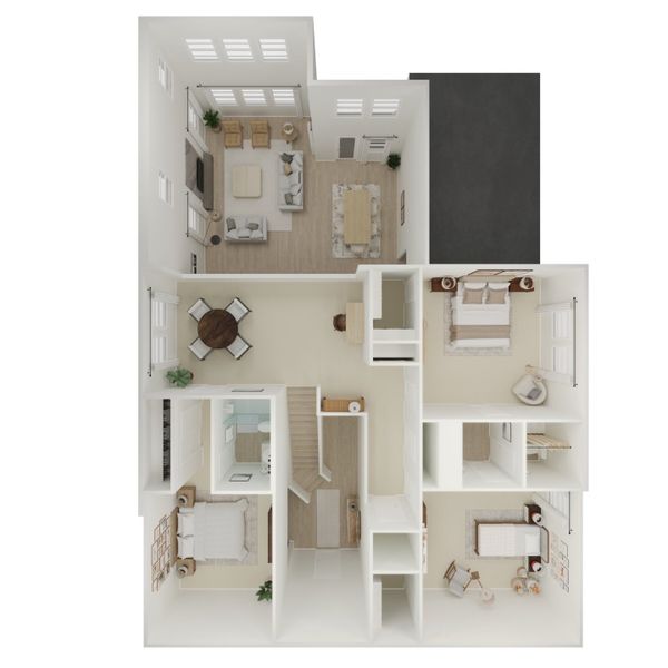 Image 43 representing the El Paso by K. Hovnanian® Homes in Kingdom Heights, Rosenberg, TX. Image 43 representing the El Paso by K. Hovnanian® Homes in Kingdom Heights, Rosenberg, TX.