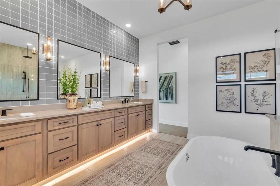 The Wagner A Primary Suite Bathroom