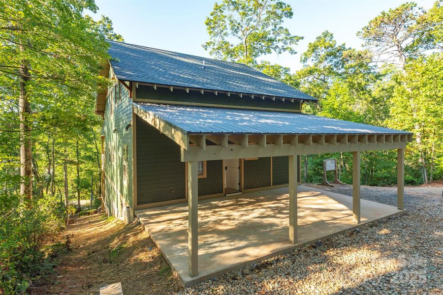 Front exterior of a new home in , Black Mountain, NC, highlighting curb appeal (Image 9).