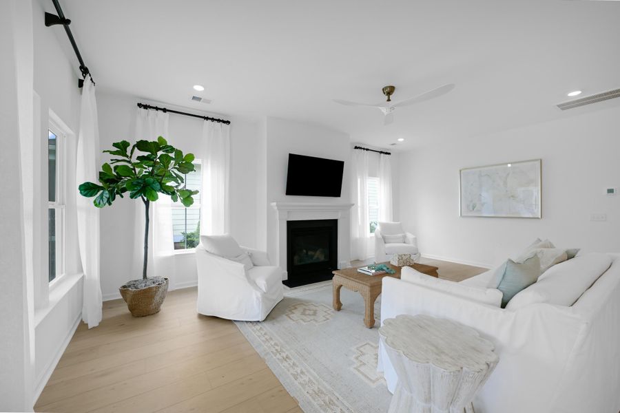 Furnished interior view inside a new home in Carnes Crossroads, Summerville (Image 5).