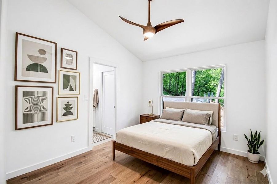 Furnished interior view inside a new home in , Blue Ridge (Image 14).