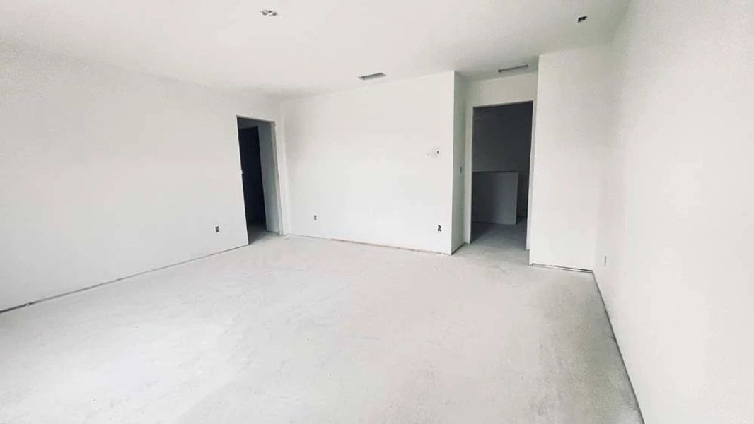 Primary Bedroom Construction Progress