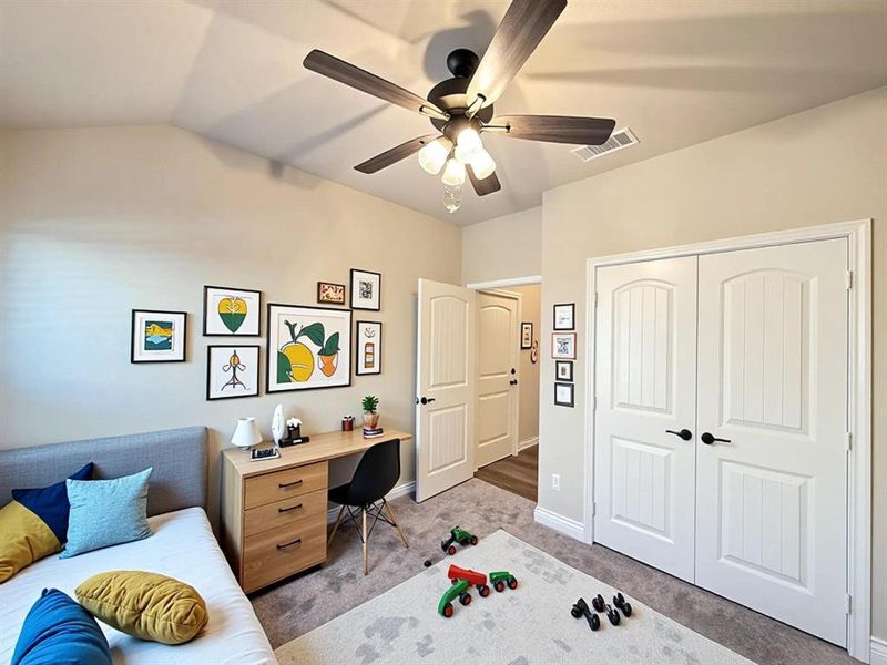 Furnished interior view inside a new home in , Greenville (Image 10).
