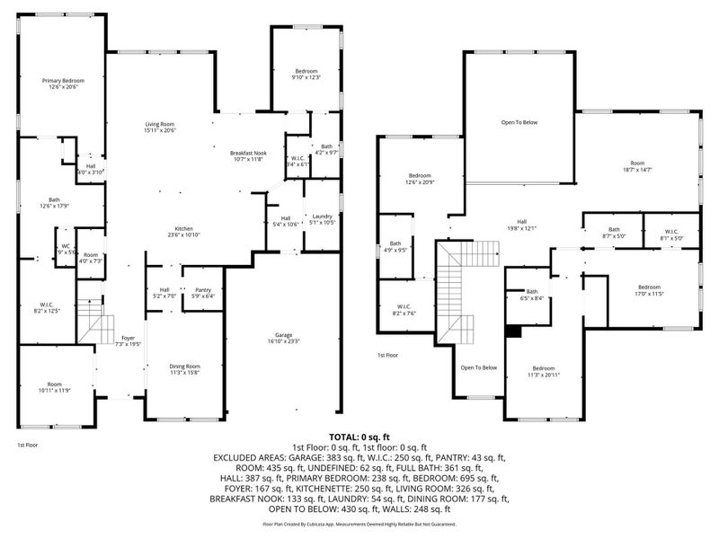 2D floor plan layout of this home in , Houston, TX (Image 3).