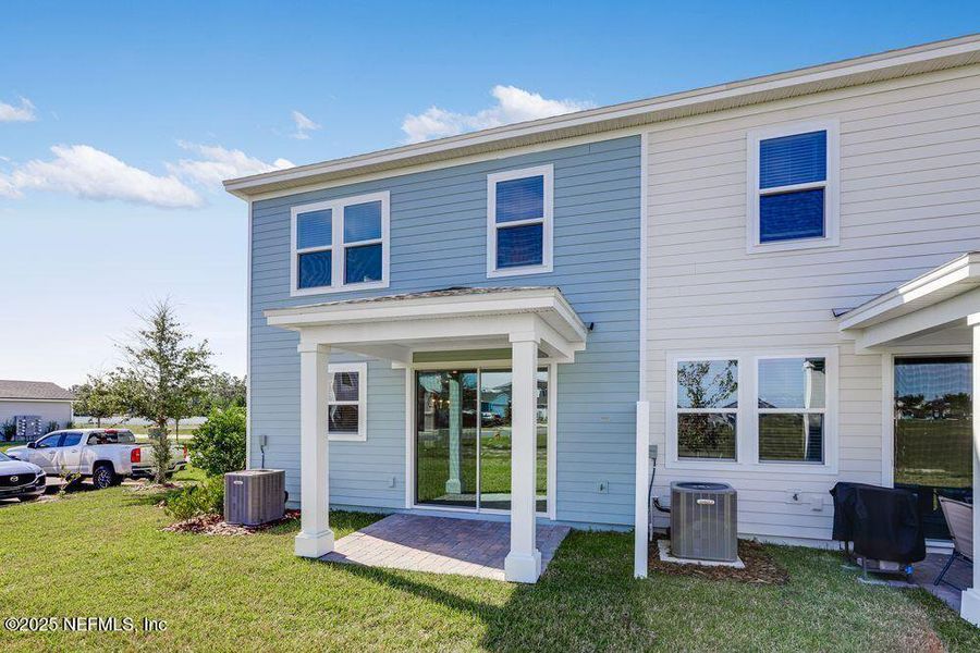Exterior details and patio area of a home in , St. Augustine (Image 2). Exterior details and patio area of a home in , St. Augustine (Image 2).