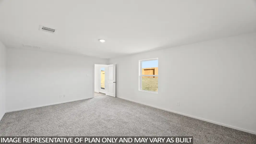 Spacious, unfurnished interior of a new home in Sunterra, Katy (Image 24).
