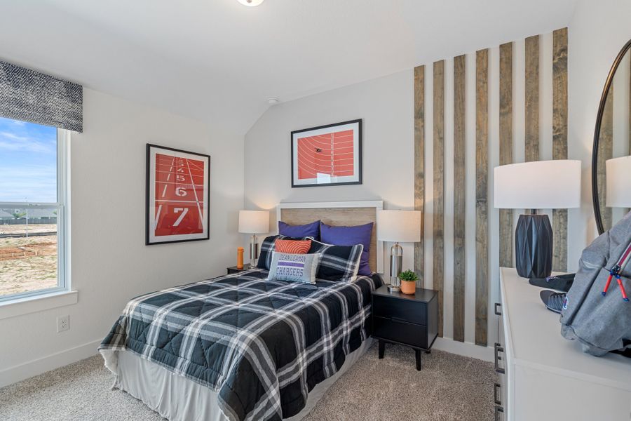 Furnished interior view inside a new home in Jordan Ranch, Fulshear (Image 17).