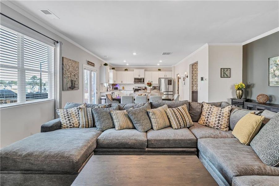 Furnished interior view inside a new home in Thompson Ridge, Dallas (Image 17).