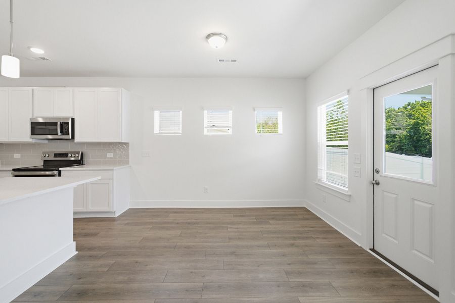 Spacious, unfurnished interior of a new home in Brush Creek, Fairview (Image 26). Spacious, unfurnished interior of a new home in Brush Creek, Fairview (Image 26).