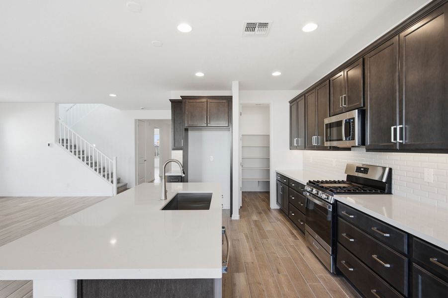 Representative furnished interior of a home built from the Legacy by Taylor Morrison in Artisan at Asante, Surprise (Image 5).