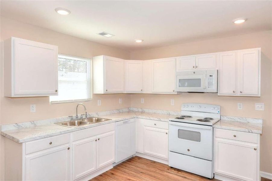 Furnished interior view inside a new home in , Monroe (Image 8).