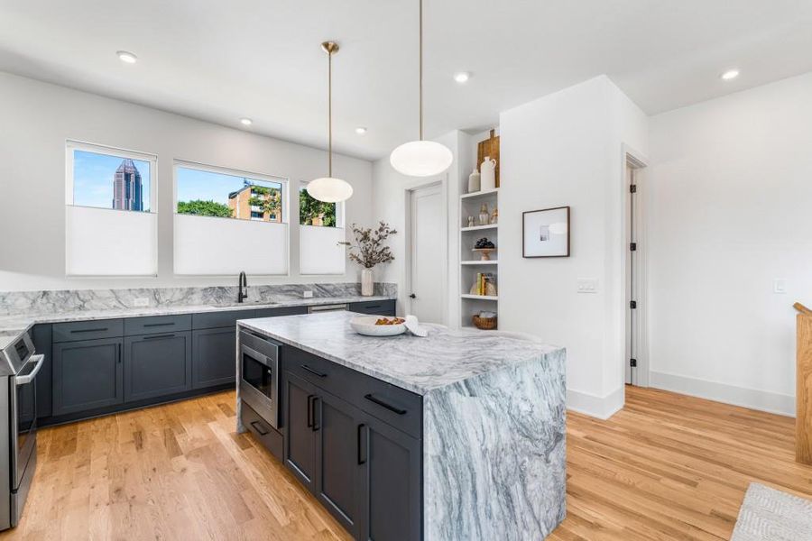 Furnished interior view inside a new home in , Atlanta (Image 49). Furnished interior view inside a new home in , Atlanta (Image 49).