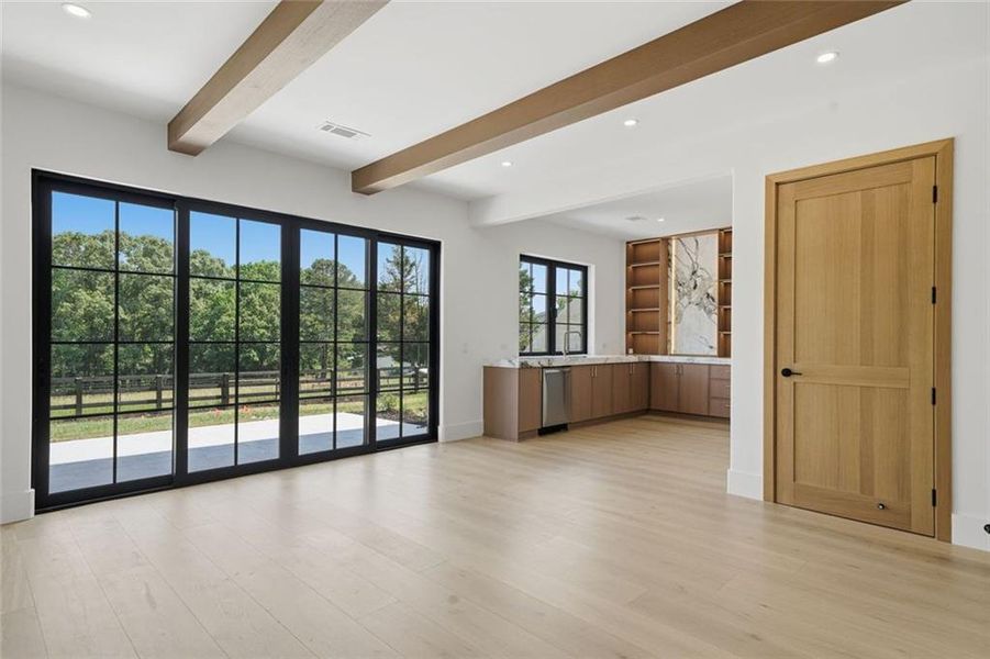 Spacious, unfurnished interior of a new home in , Canton (Image 68).