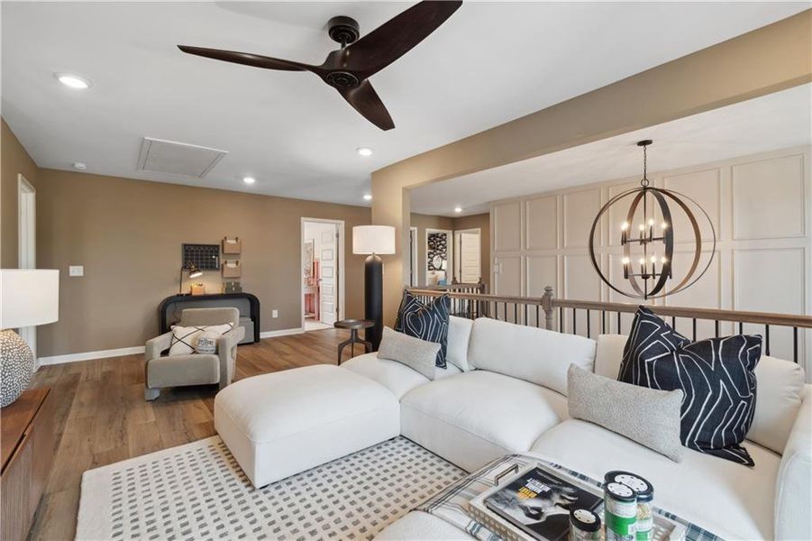 Furnished interior view inside a new home in Trinity Park, McDonough (Image 29).