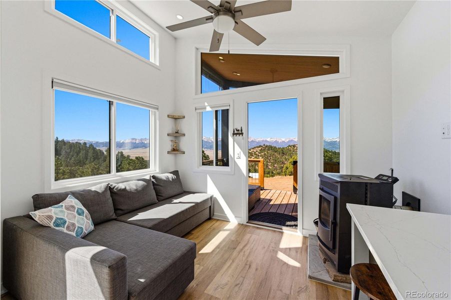 Furnished interior view inside a new home in , Westcliffe (Image 12).