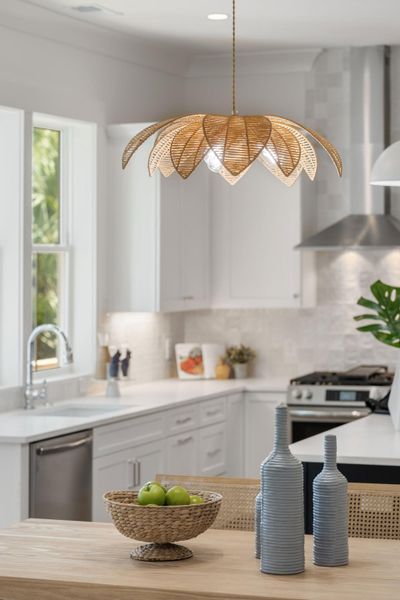 Close-up of interior finishes inside a home in , Edisto Island (Image 22).