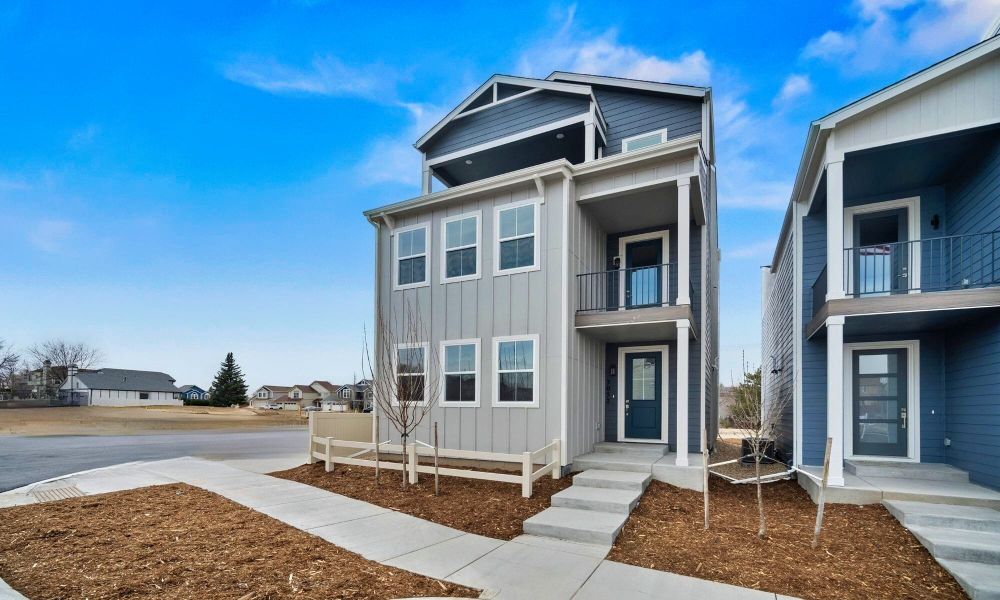 Front exterior of a home in the Pony Park community, located in Colorado Springs, CO (Image 12).