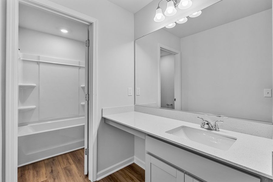 Furnished interior view inside a new home in Bell West, Kernersville (Image 14).