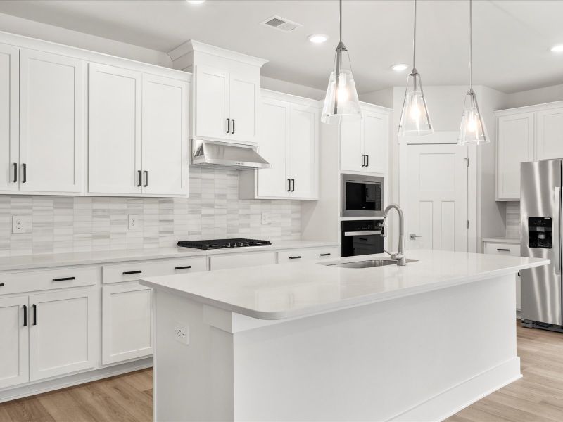 Furnished interior view inside a new home in Cedar Shoals - Signature Collection, Piedmont (Image 4).