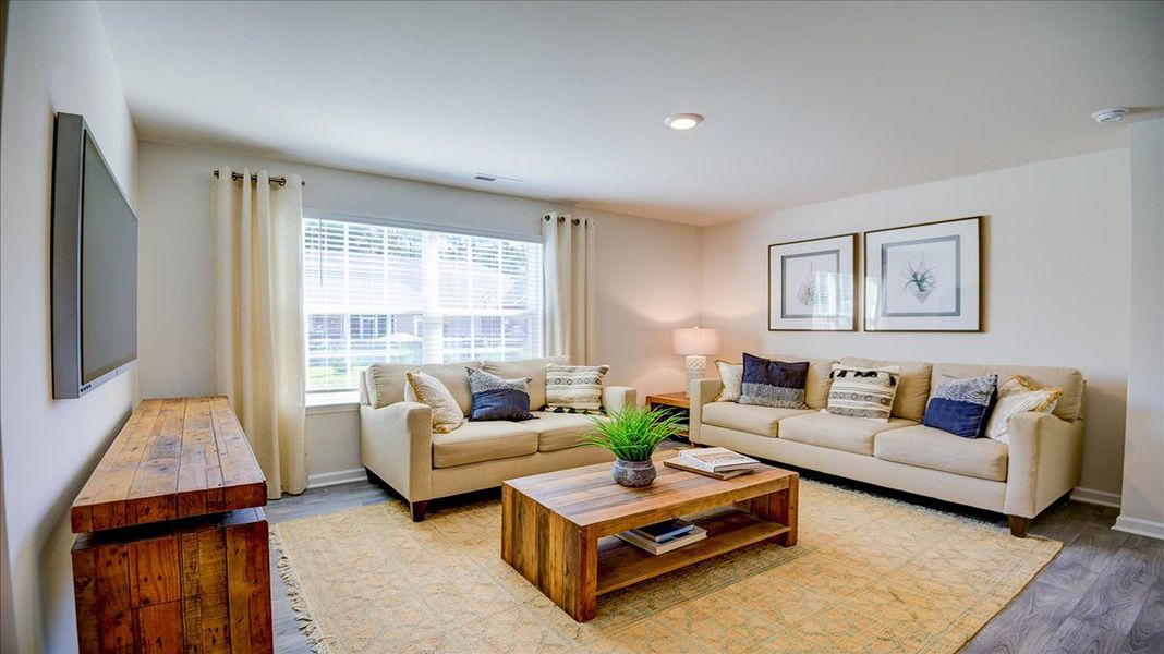 Furnished interior view inside a new home in Bynum Farms, Farmville (Image 24).