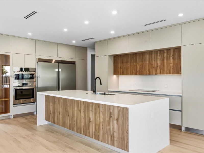 Furnished interior view inside a new home in , Miami (Image 7).