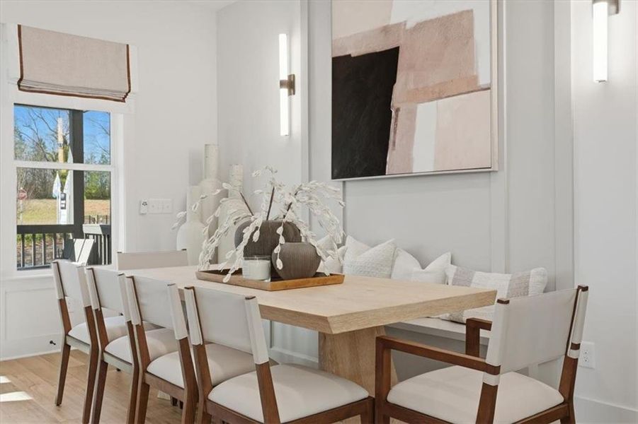 Furnished interior view inside a new home in Barrett Pointe, Kennesaw (Image 41).