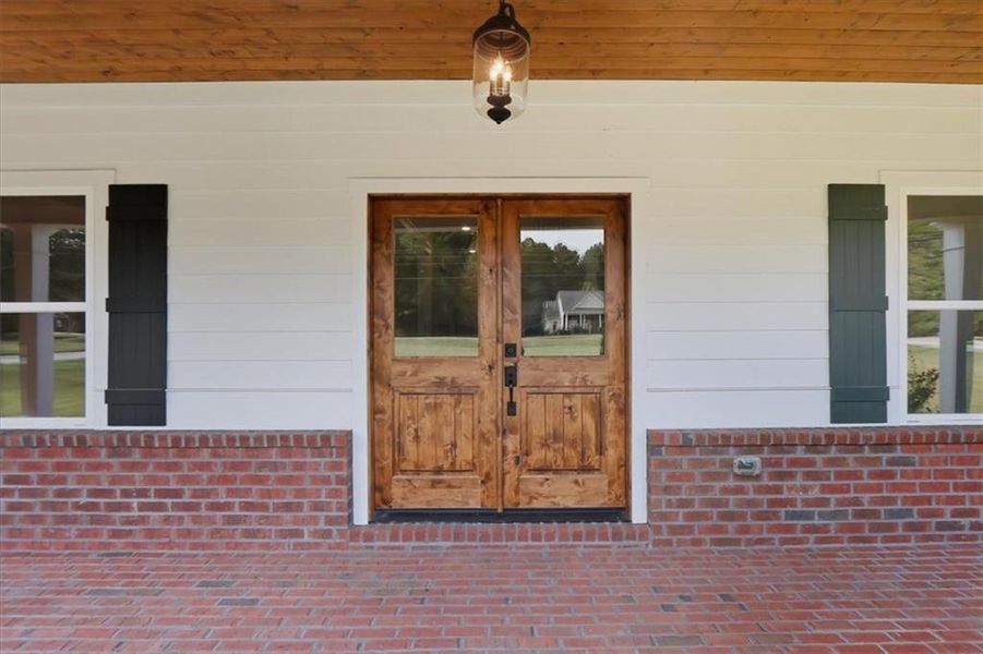 Exterior details and patio area of a home in , Monroe (Image 30). Exterior details and patio area of a home in , Monroe (Image 30).