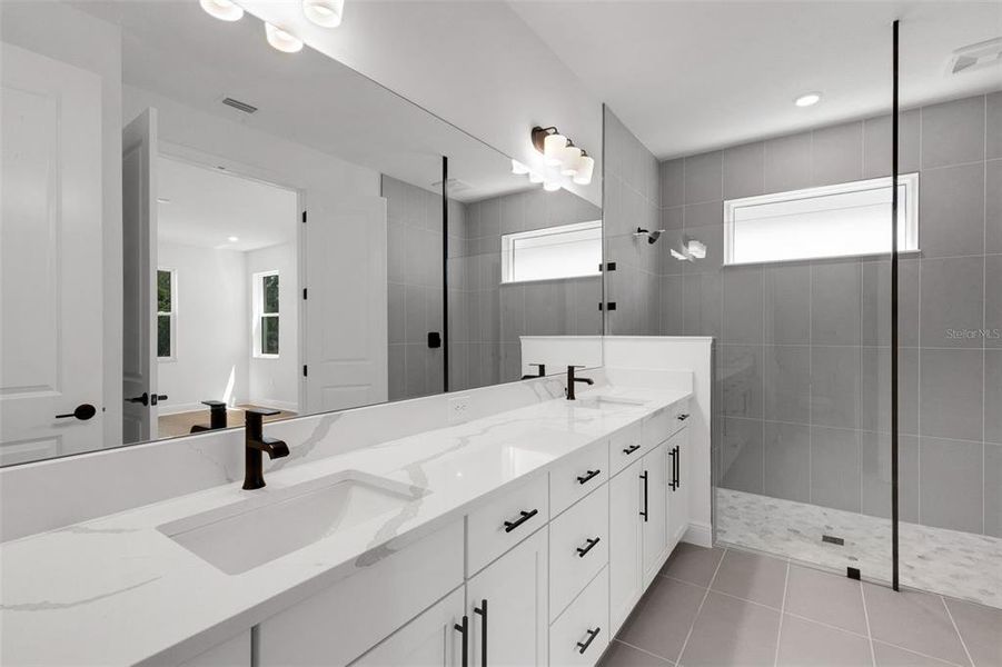 Furnished interior view inside a new home in Creeks Edge at Twin Rivers, Parrish (Image 17).