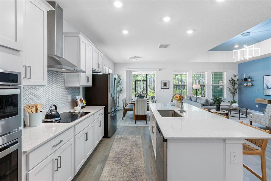 Furnished interior view inside a new home in Pearl Estates, Lutz (Image 8). Furnished interior view inside a new home in Pearl Estates, Lutz (Image 8).