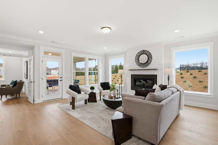 Furnished interior view inside a new home in Harmony, Harrisburg (Image 43).